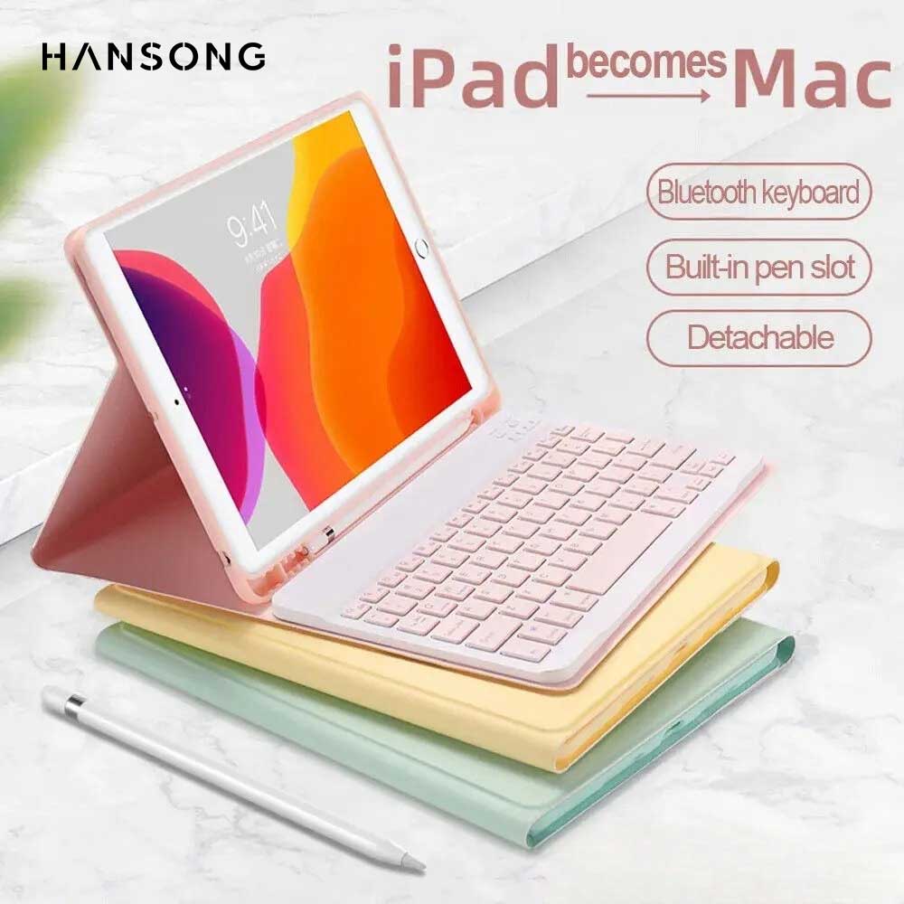 Redmi Tablet Accessories - For iPad Backlight Keyboard Case For