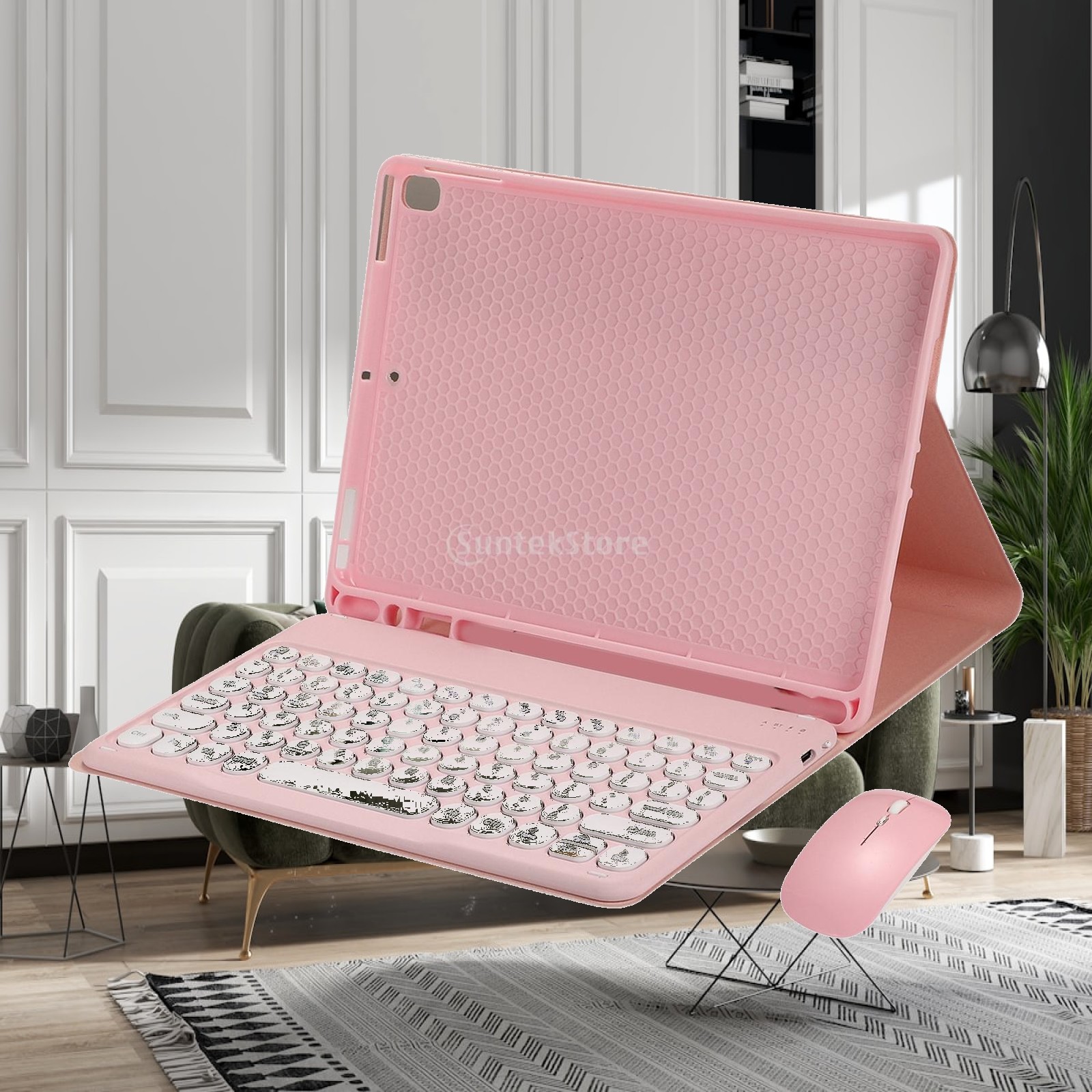 Samsung Tablet Keyboard Accessories - Case with Keyboard Mouse for Samsung
