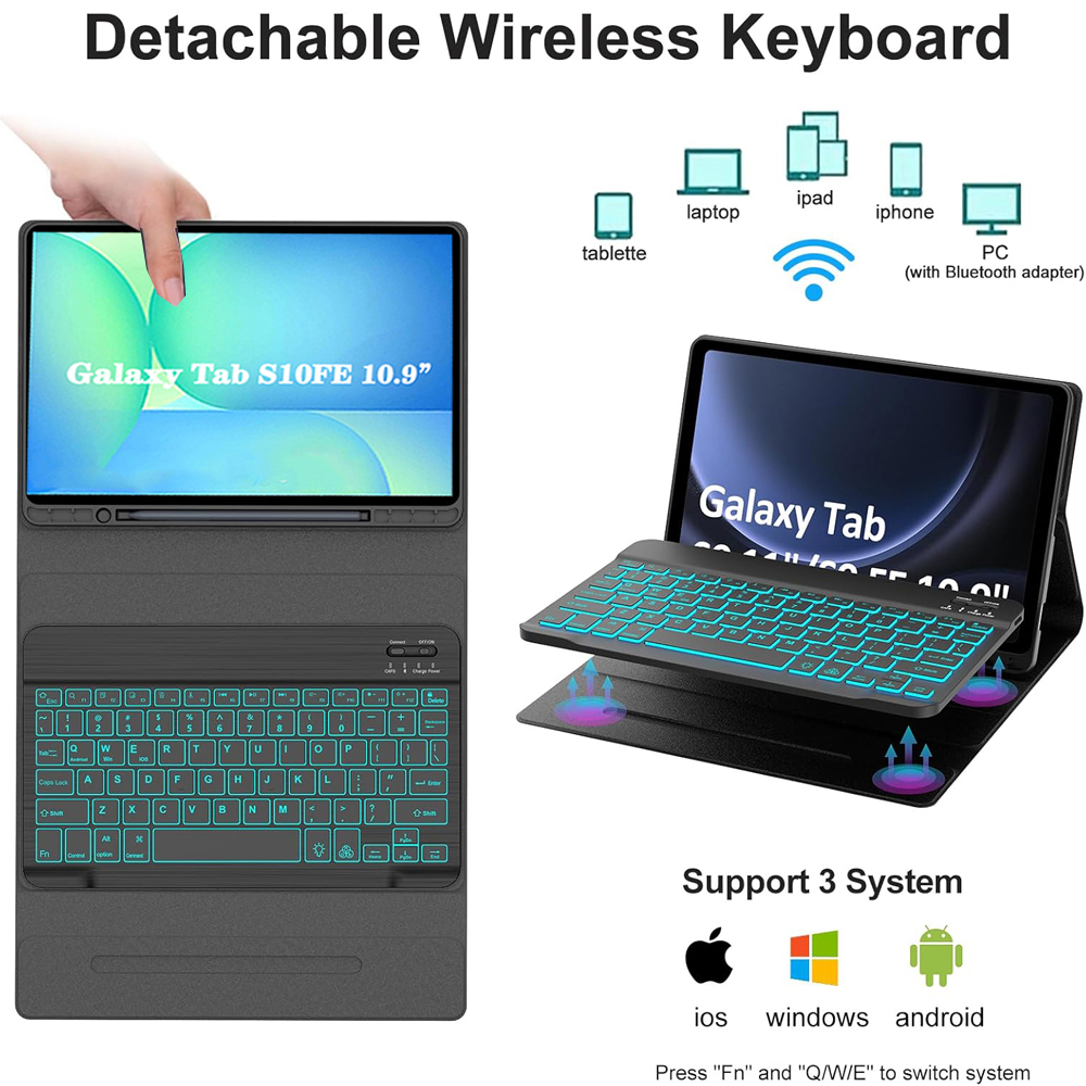 Case for Samsung Galaxy Tab S1 - Samsung Tablet Keyboard Accessories 评论和价格