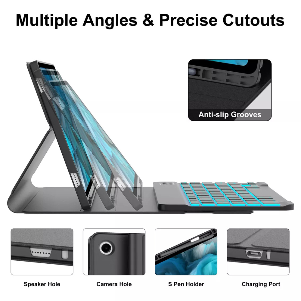 Case for Samsung Galaxy Tab A1 - Samsung Tablet Keyboard Accessories 评论和价格