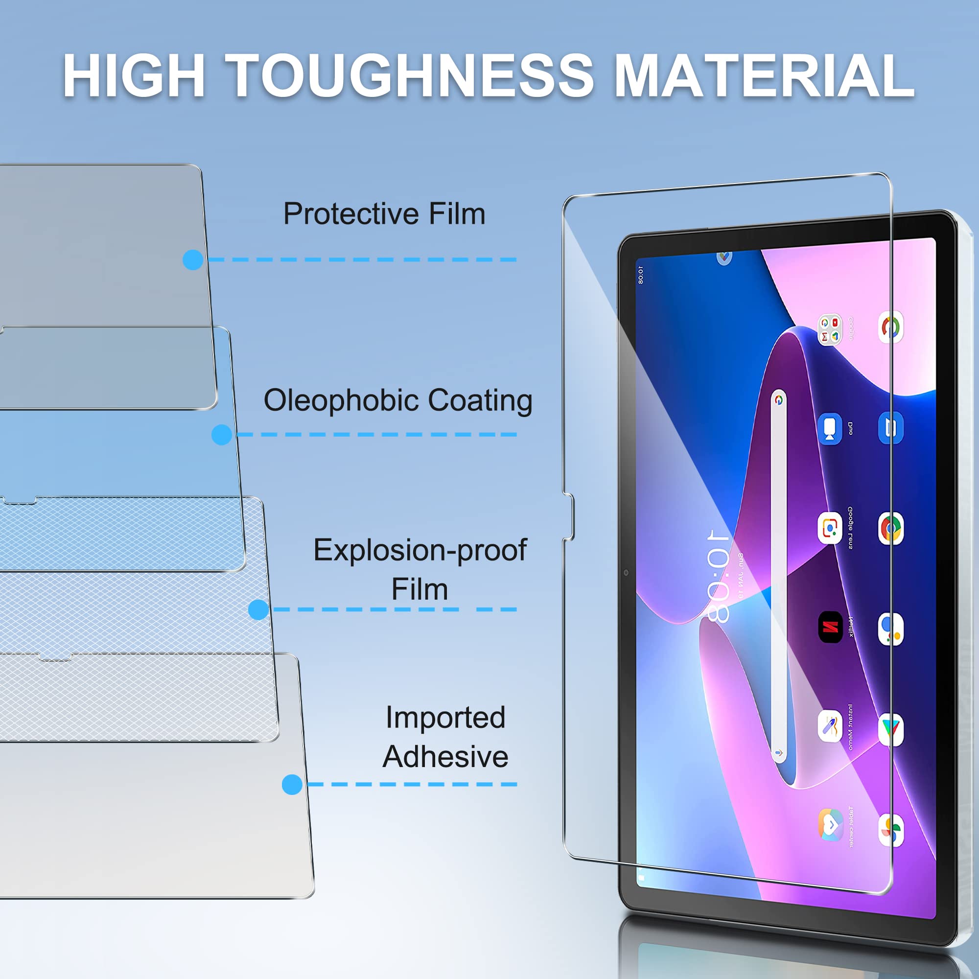 2Pcs Tempered Glass film for O - Oukitel Tablet Accessories 评论和价格