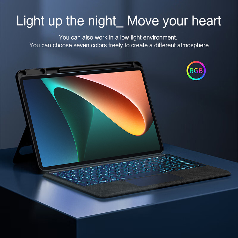 Magic Keyboard Case For Xiaomi - Redmi Tablet Accessories 评论和价格